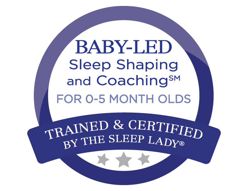 Baby-Led Sleep Shaping and Coaching for 0–5 Month Olds badge